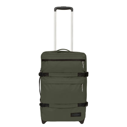 Eastpak Transit'r Plus S Handbagage Reistas 2 Wielen 55 cm - Tarpaulin - 38 liter - 55x35x23 cm - tarp forest