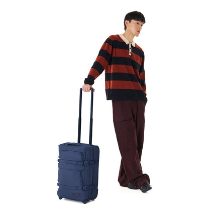 Eastpak Transit'r Plus S Handbagage Reistas 2 Wielen 55 cm - 38 liter - 55x35x23 cm - monotone navy