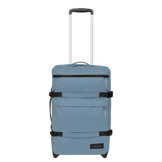 Eastpak Transit'r Plus S Handbagage Reistas 2 Wielen 55 cm - Tarpaulin - 38 liter - 55x35x23 cm - tarp dust blue
