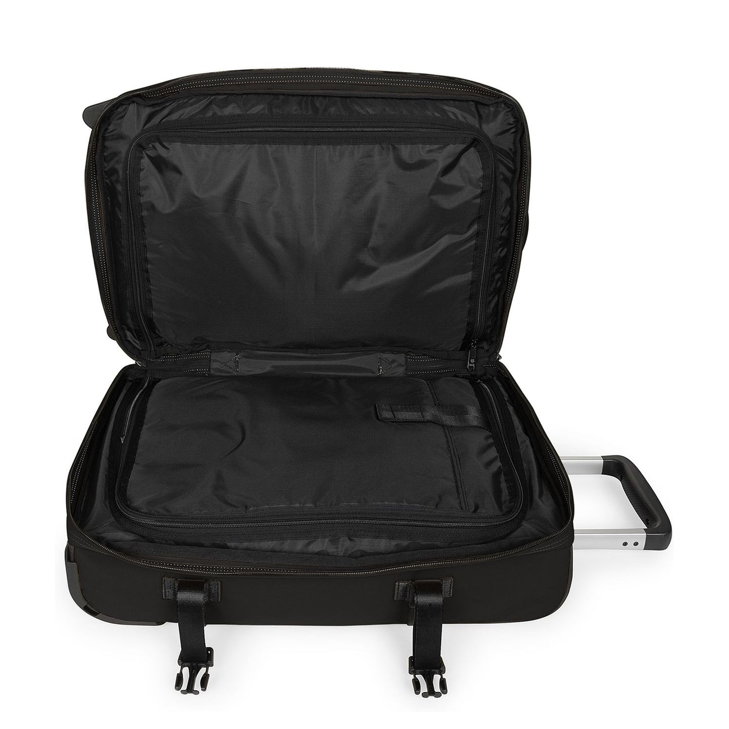 Eastpak Transit'r Plus S Handbagage Reistas 2 Wielen 55 cm - Tarpaulin - 38 liter - 55x35x23 cm - tarp black2