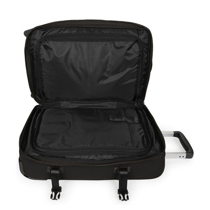 Eastpak Transit'r Plus S Handbagage Reistas 2 Wielen 55 cm - Tarpaulin - 38 liter - 55x35x23 cm - tarp black2