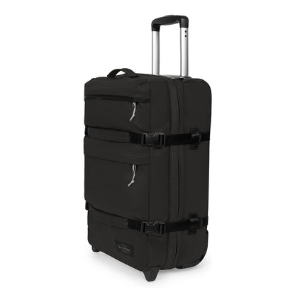 Eastpak Transit'r Plus S Handbagage Reistas 2 Wielen 55 cm - Tarpaulin - 38 liter - 55x35x23 cm - tarp black2