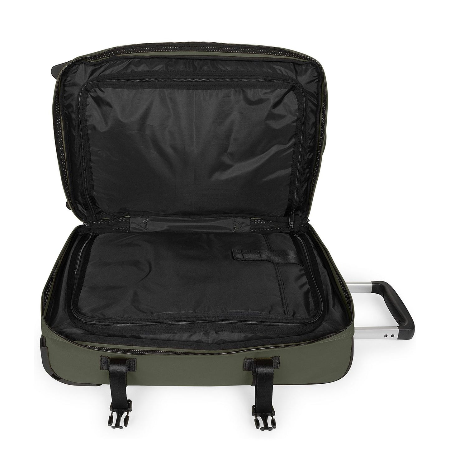 Eastpak Transit'r Plus S Handbagage Reistas 2 Wielen 55 cm - Tarpaulin - 38 liter - 55x35x23 cm - tarp forest