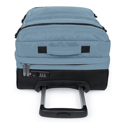 Eastpak Transit'r Plus S Handbagage Reistas 2 Wielen 55 cm - Tarpaulin - 38 liter - 55x35x23 cm - tarp dust blue