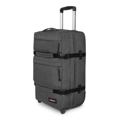 Eastpak Transit'r Plus S Handbagage Reistas 2 Wielen 55 cm - 38 liter - 55x35x23 cm - black denim
