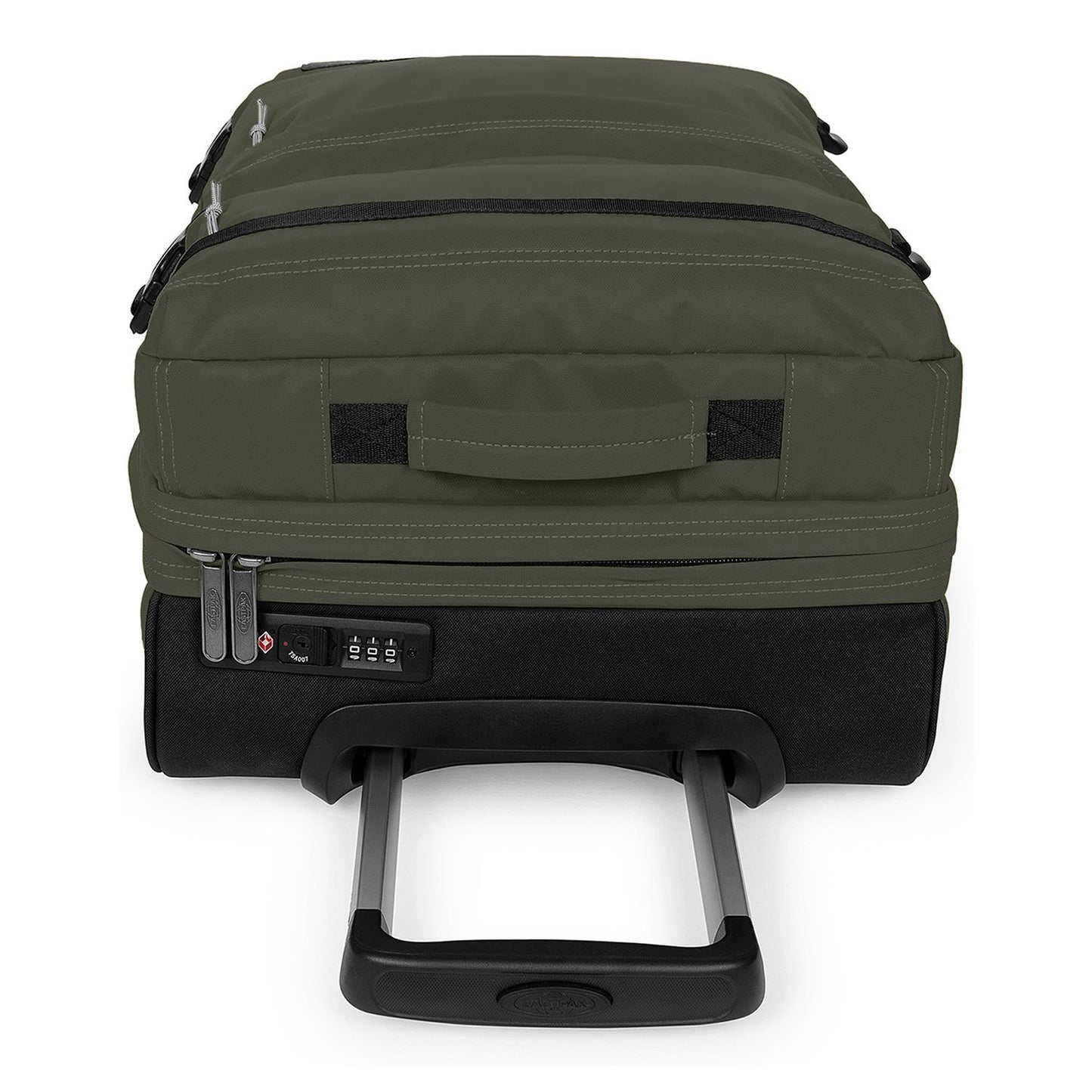Eastpak Transit'r Plus S Handbagage Reistas 2 Wielen 55 cm - Tarpaulin - 38 liter - 55x35x23 cm - tarp forest
