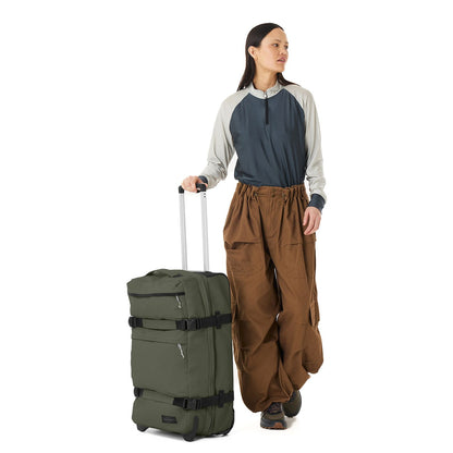 Eastpak Transit'r Plus M Reistas 2 Wielen 68 cm - Tarpaulin - 67 liter - 68x39x30 cm - tarp forest