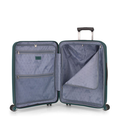 Gabol Brooklyn Spinner 65 cm - 70 liter - 65x45x27 cm - donkergroen