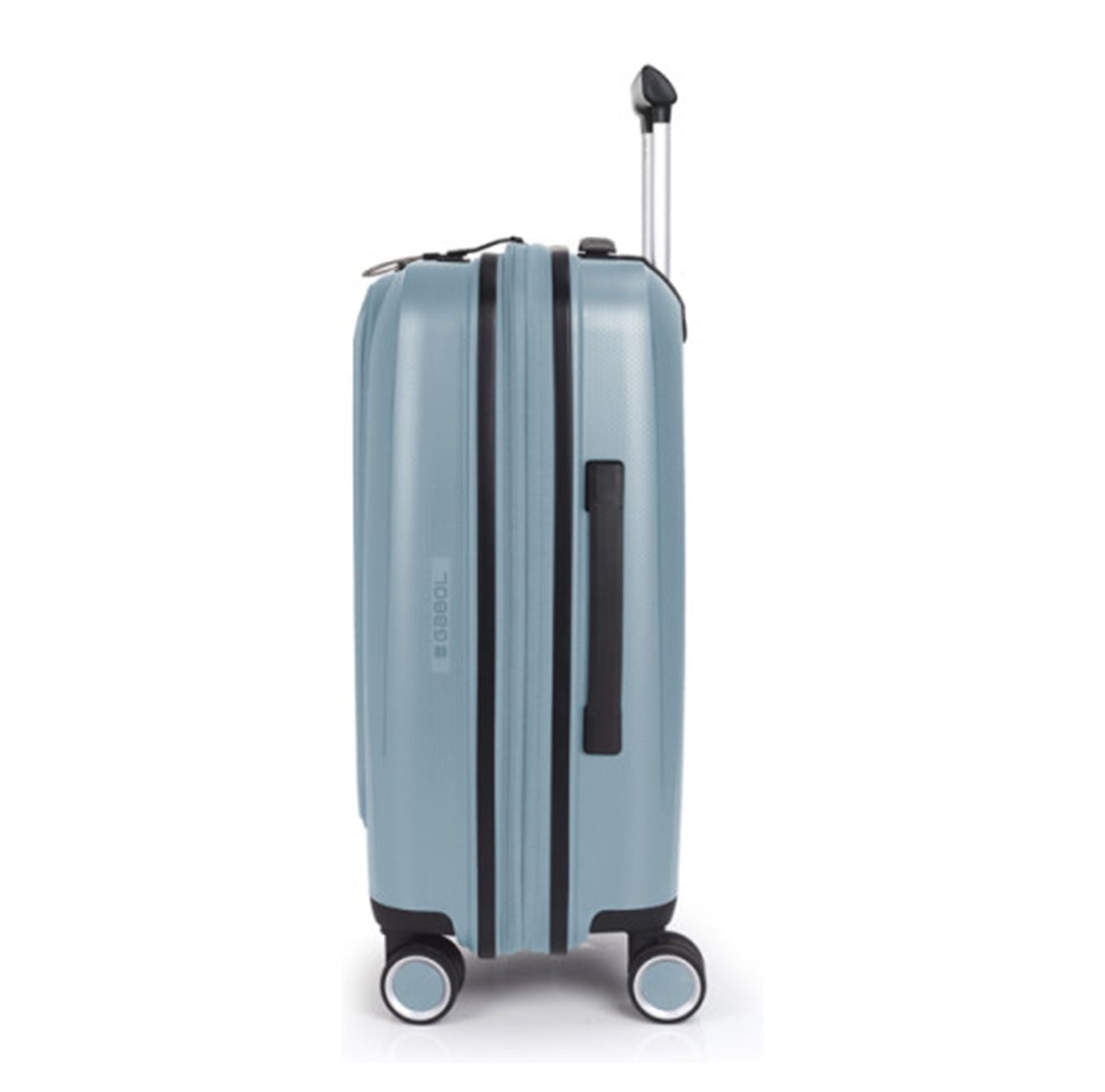 Gabol Brooklyn Handbagage Spinner 55 cm - 42 liter - met 15.6" laptopvak - 55x40x22 cm - lichtblauw