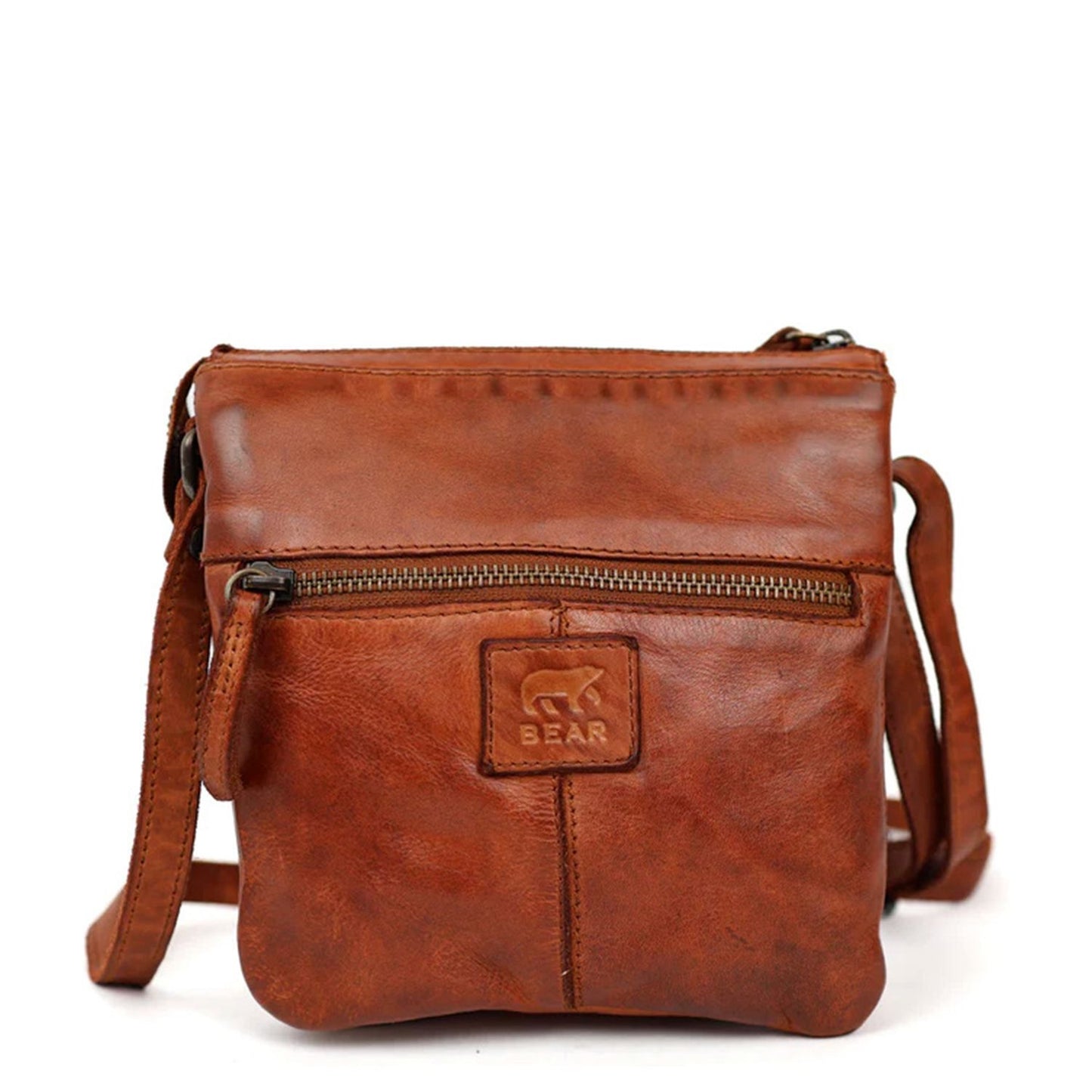 Bear Deisgn Monique Crossbody Schoudertas cognac