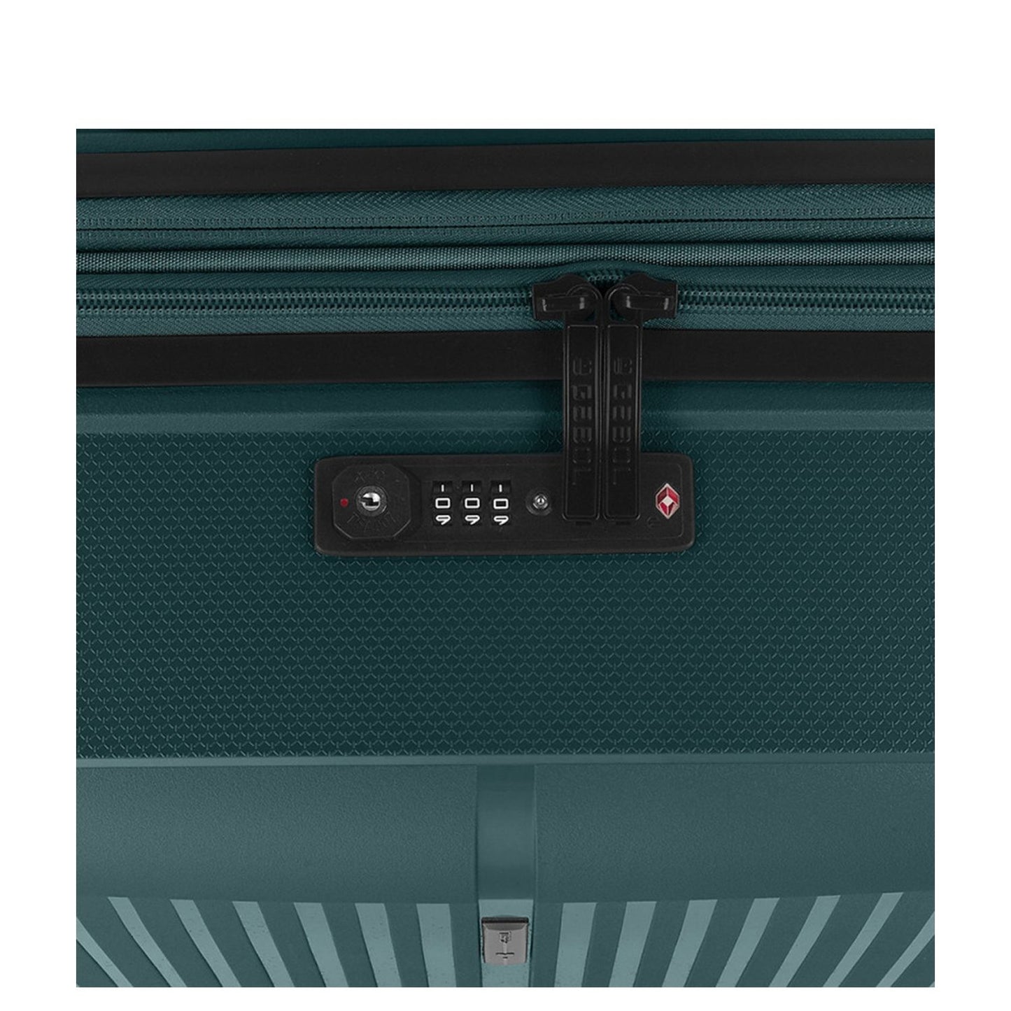 Gabol Brooklyn Handbagage Spinner 55 cm - 42 liter - 55x40x22 cm - donkergroen