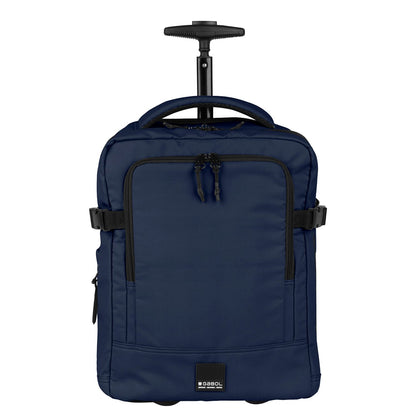 Gabol Vancouver Underseater Rugzak met Wielen - 20 liter - 40x30x20 cm - donkerblauw