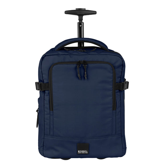 Gabol Vancouver Underseater Rugzak met Wielen - 20 liter - 40x30x20 cm - donkerblauw