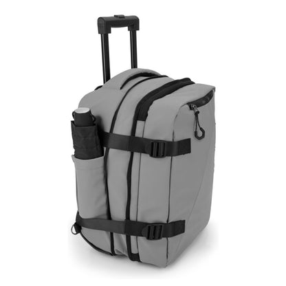 Gabol Canada Rugzak met Wielen - 24 liter - 40x30x20 cm - grijs