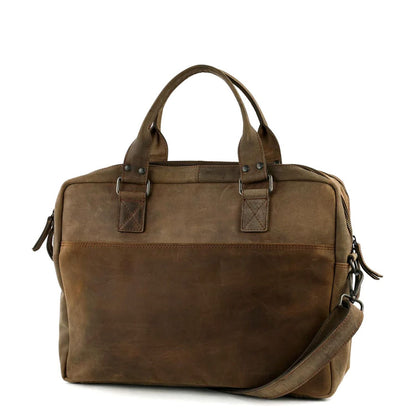 Bear Design Leandro Laptopschoudertas  - 15" laptopvak - bruin