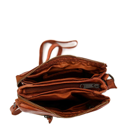 Bear Deisgn Monique Crossbody Schoudertas cognac
