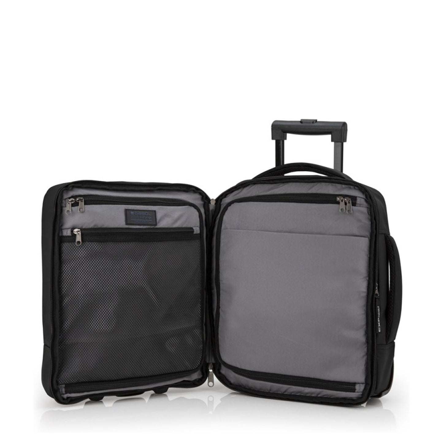 Gabol Canada Rugzak met Wielen - 24 liter - 40x30x20 cm - zwart