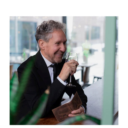 Bear Design Tom Heren Portemonnee - voor 6 pasjes - bruin