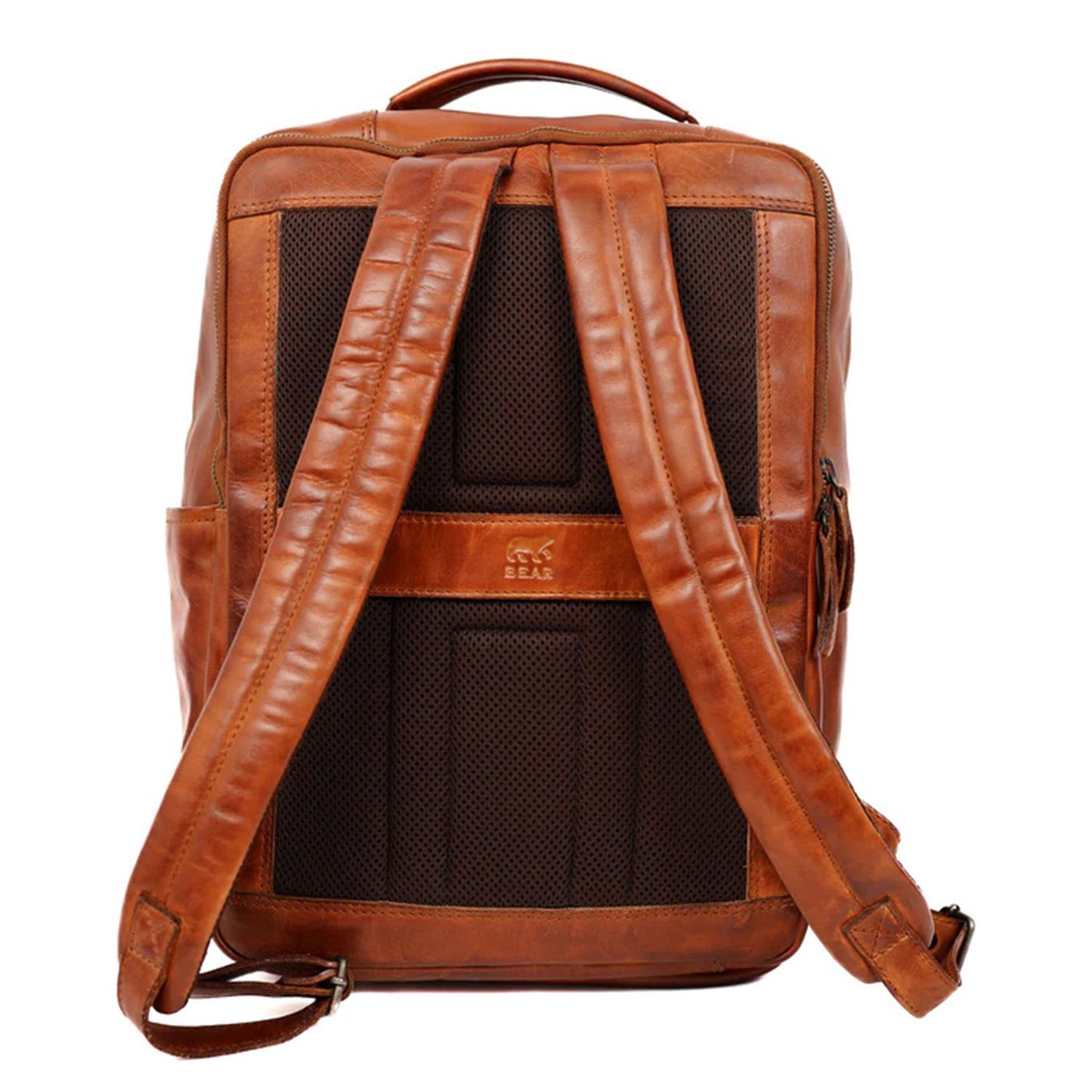 Bear Design Odin Laptoprugzak - 15.6" laptopvak - cognac