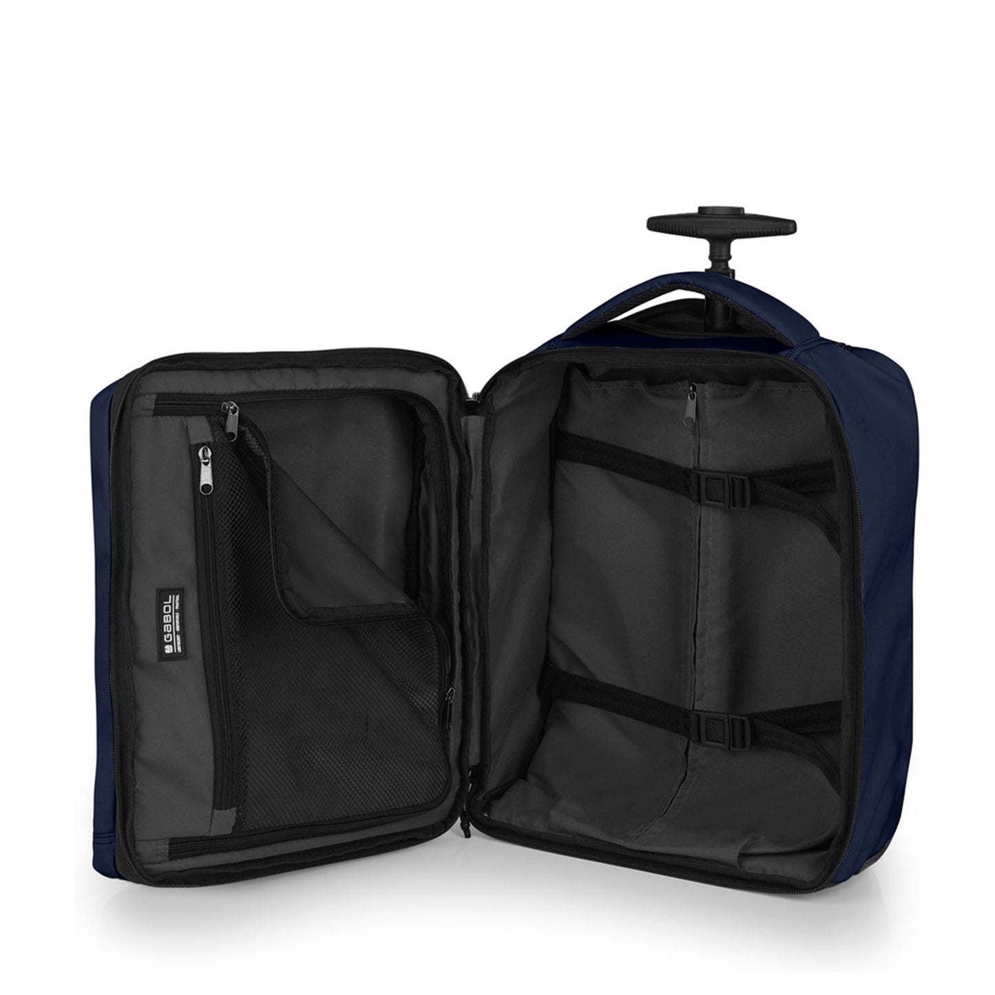 Gabol Vancouver Underseater Rugzak met Wielen - 20 liter - 40x30x20 cm - donkerblauw