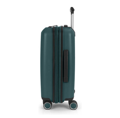 Gabol Brooklyn Handbagage Spinner 55 cm - 42 liter - 55x40x22 cm - donkergroen