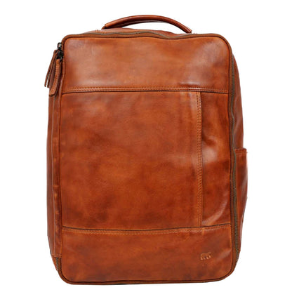 Bear Design Odin Laptoprugzak - 15.6" laptopvak - cognac