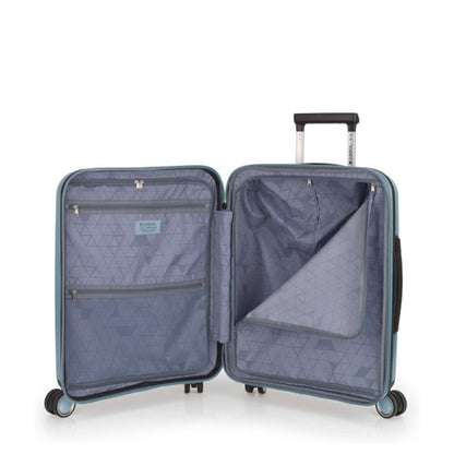 Gabol Brooklyn Handbagage Spinner 55 cm - 42 liter - 55x40x22 cm - lichtblauw