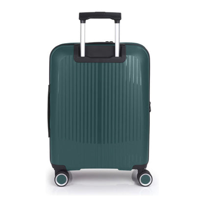 Gabol Brooklyn Handbagage Spinner 55 cm - 42 liter - met 15.6" laptopvak - 55x40x22 cm - donkergroen