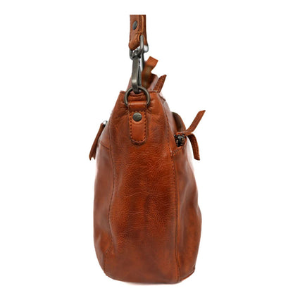 Bear Design Jade Schoudertas cognac