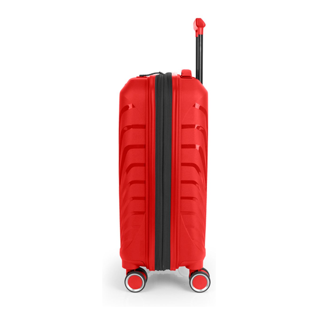 Gabol Soho Handbagage Spinner 55 cm - Uitbreidbaar 35 /40 liter - 55x35x21/24 cm - rood