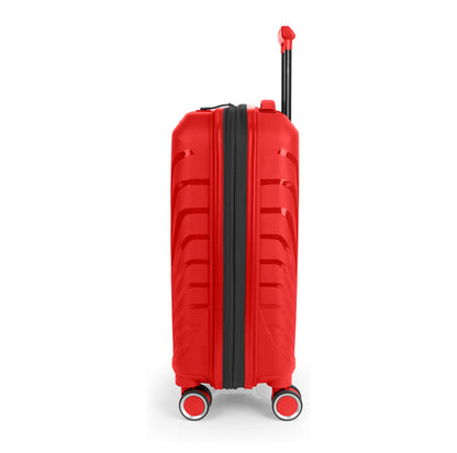 Gabol Soho Handbagage Spinner 55 cm - Uitbreidbaar 35 /40 liter - 55x35x21/24 cm - rood
