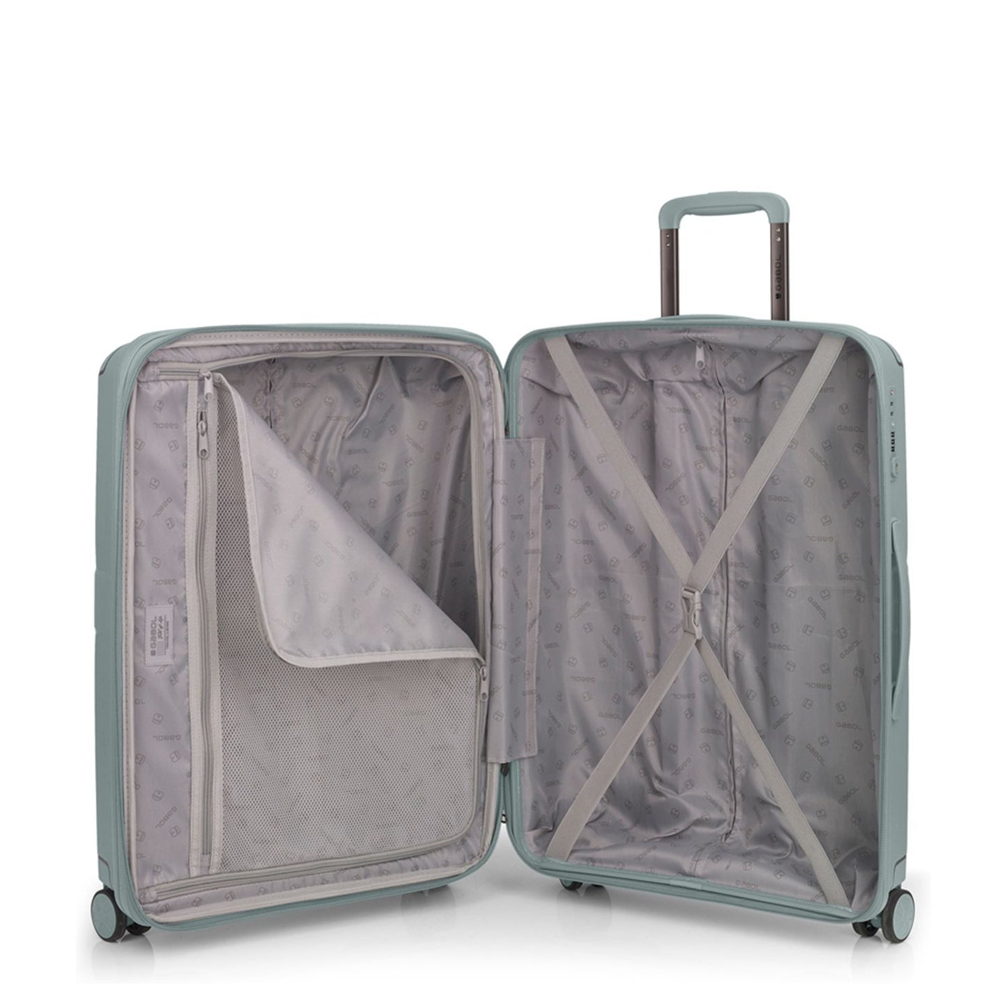 Gabol Crosby Spinner 65 cm - 78 liter - 65x45x27 cm - groen