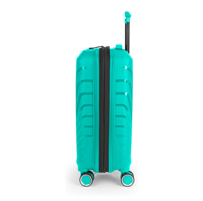 Gabol Soho Handbagage Spinner 55 cm - Uitbreidbaar 35 /40 liter - 55x35x21/24 cm - turquoise