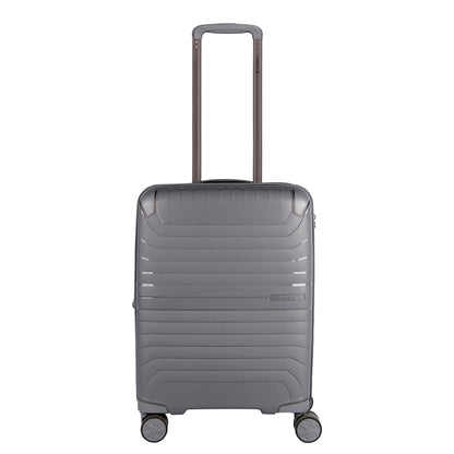 Gabol Crosby Handbagage Spinner 55 cm - 46 liter - 55x38x22 cm - grijs