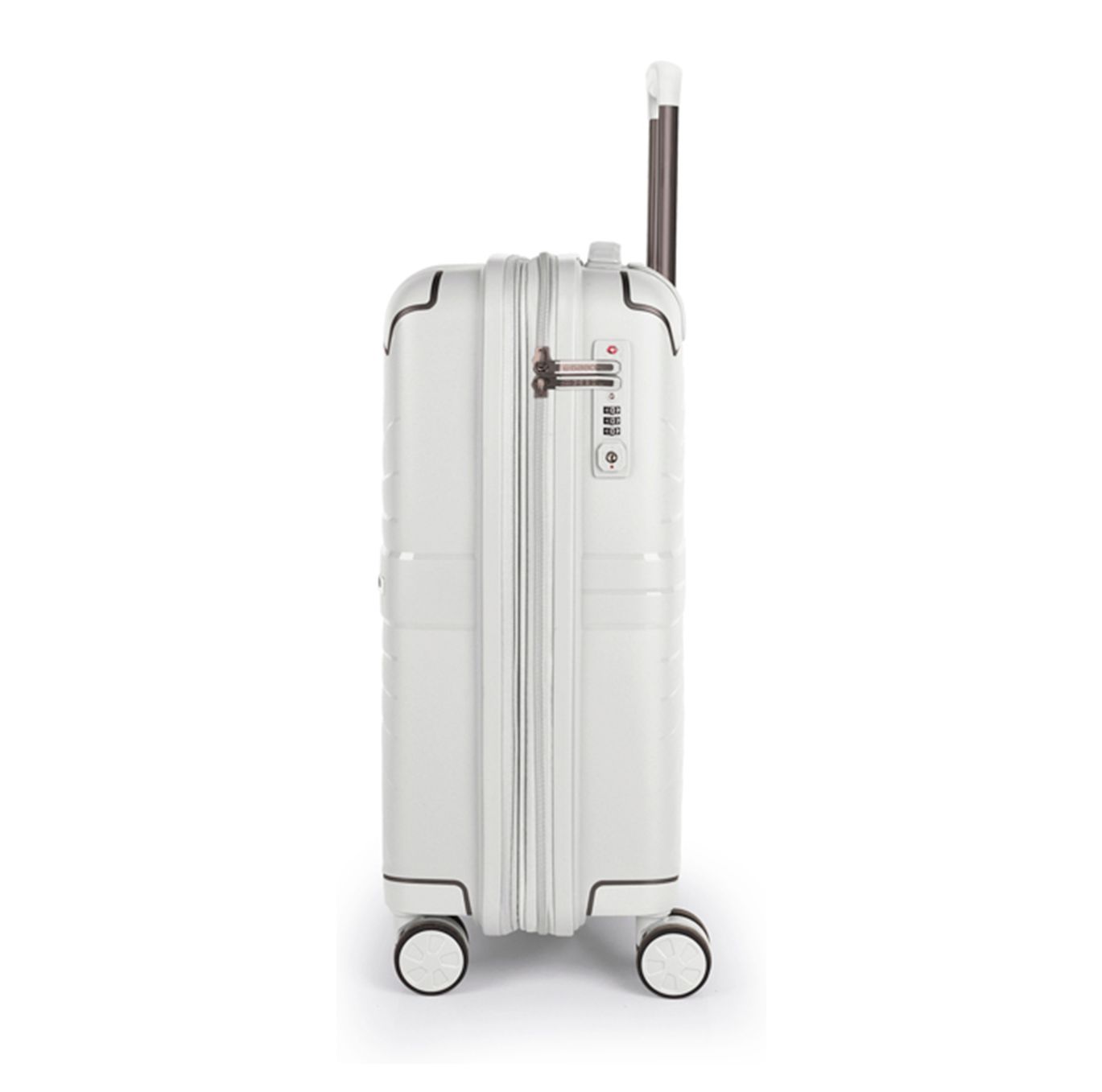 Gabol Crosby Handbagage Spinner 55 cm - 46 liter - 55x38x22 cm - wit