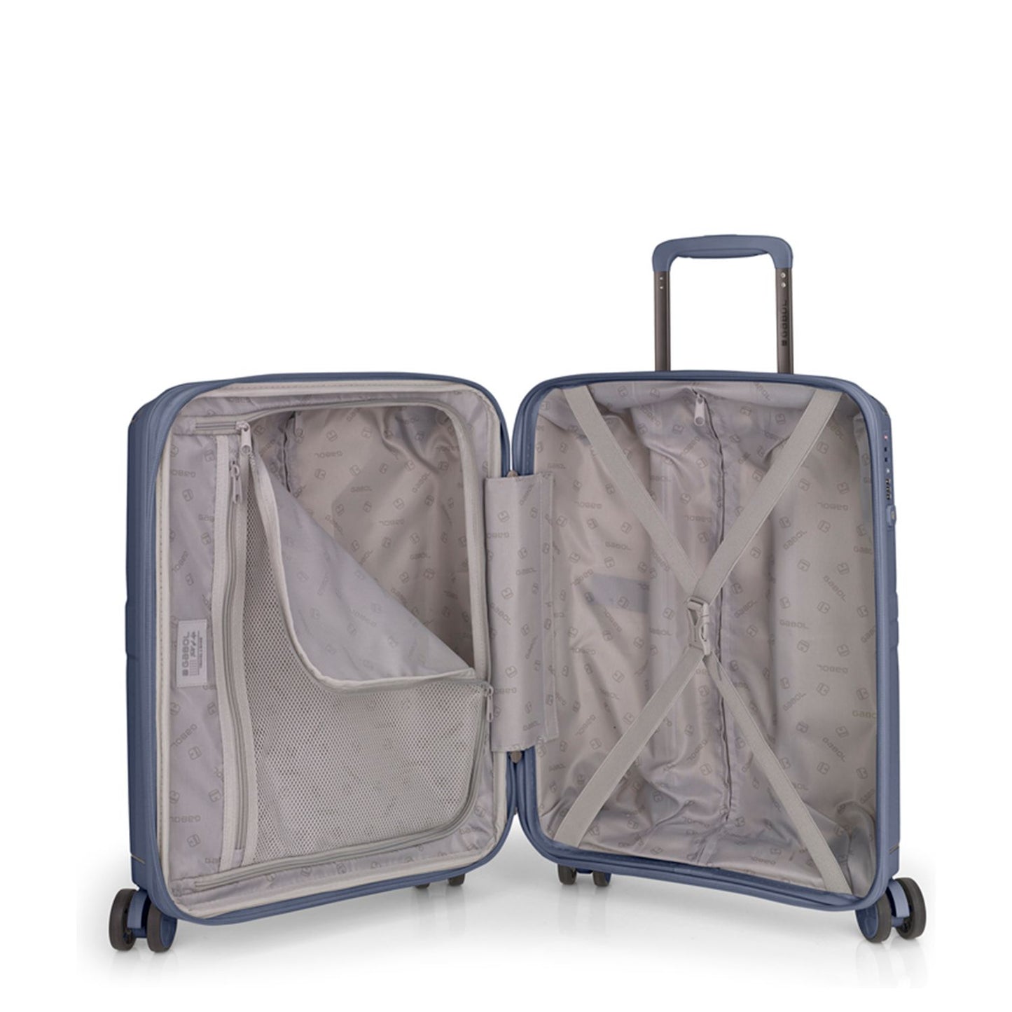 Gabol Crosby Handbagage Spinner 55 cm - 46 liter - 55x38x22 cm - blauw