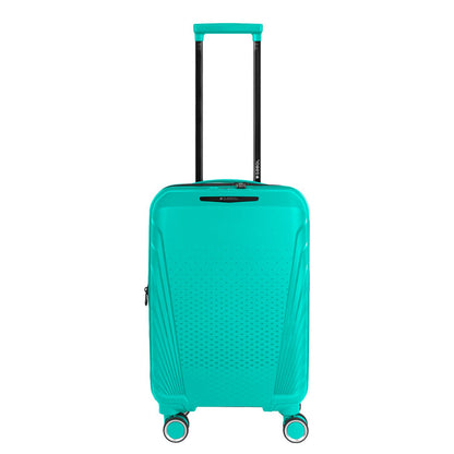Gabol Soho Handbagage Spinner 55 cm - Uitbreidbaar 35 /40 liter - 55x35x21/24 cm - turquoise