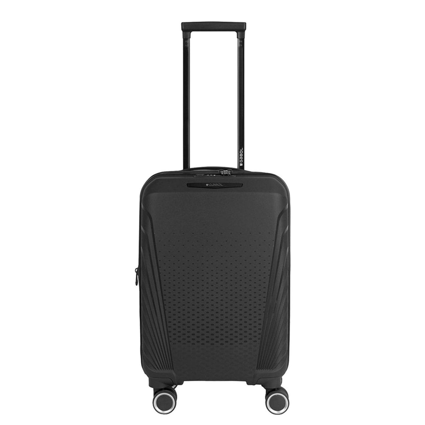 Gabol Soho Handbagage Spinner 55 cm - Uitbreidbaar 35 /40 liter - 55x35x21/24 cm - zwart