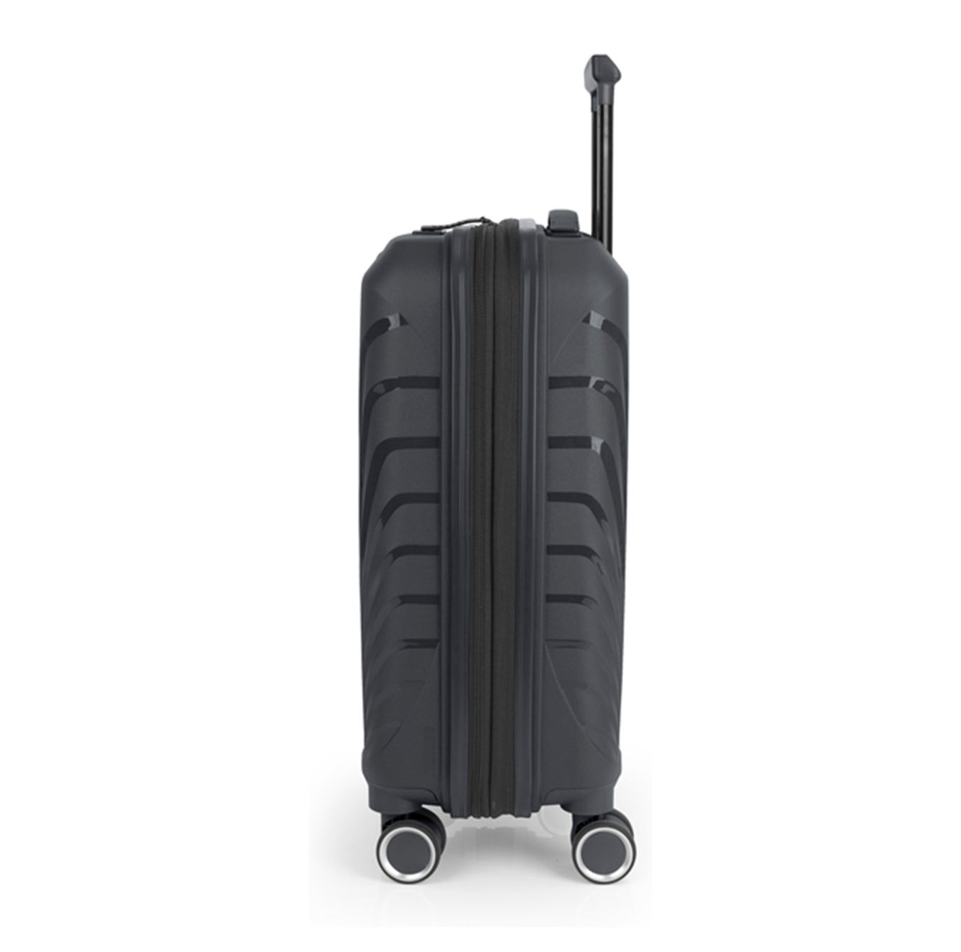 Gabol Soho Handbagage Spinner 55 cm - Uitbreidbaar 35 /40 liter - 55x35x21/24 cm - grijs