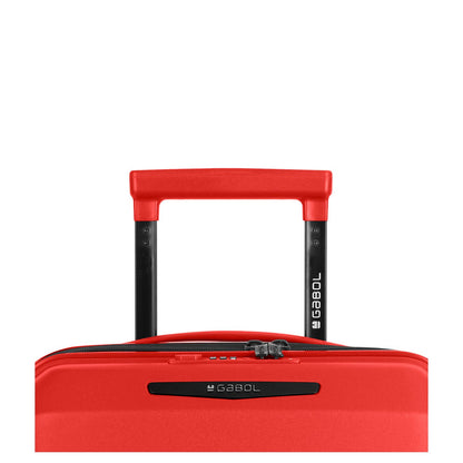 Gabol Soho Handbagage Spinner 55 cm - Uitbreidbaar 35 /40 liter - 55x35x21/24 cm - rood