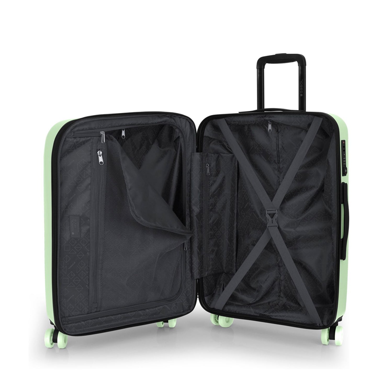 Gabol Pacific Spinner 66 cm - 78 liter - 66x45x27 cm - mintgroen