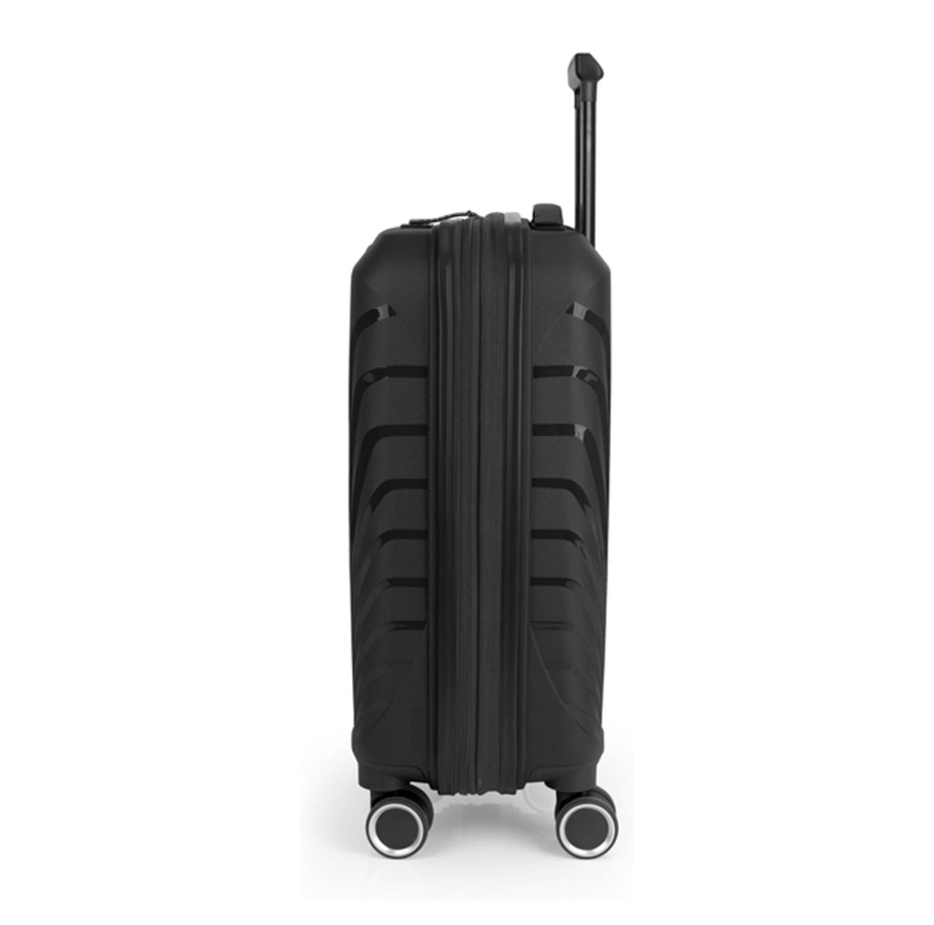 Gabol Soho Handbagage Spinner 55 cm - Uitbreidbaar 35 /40 liter - 55x35x21/24 cm - zwart
