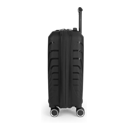 Gabol Soho Handbagage Spinner 55 cm - Uitbreidbaar 35 /40 liter - 55x35x21/24 cm - zwart