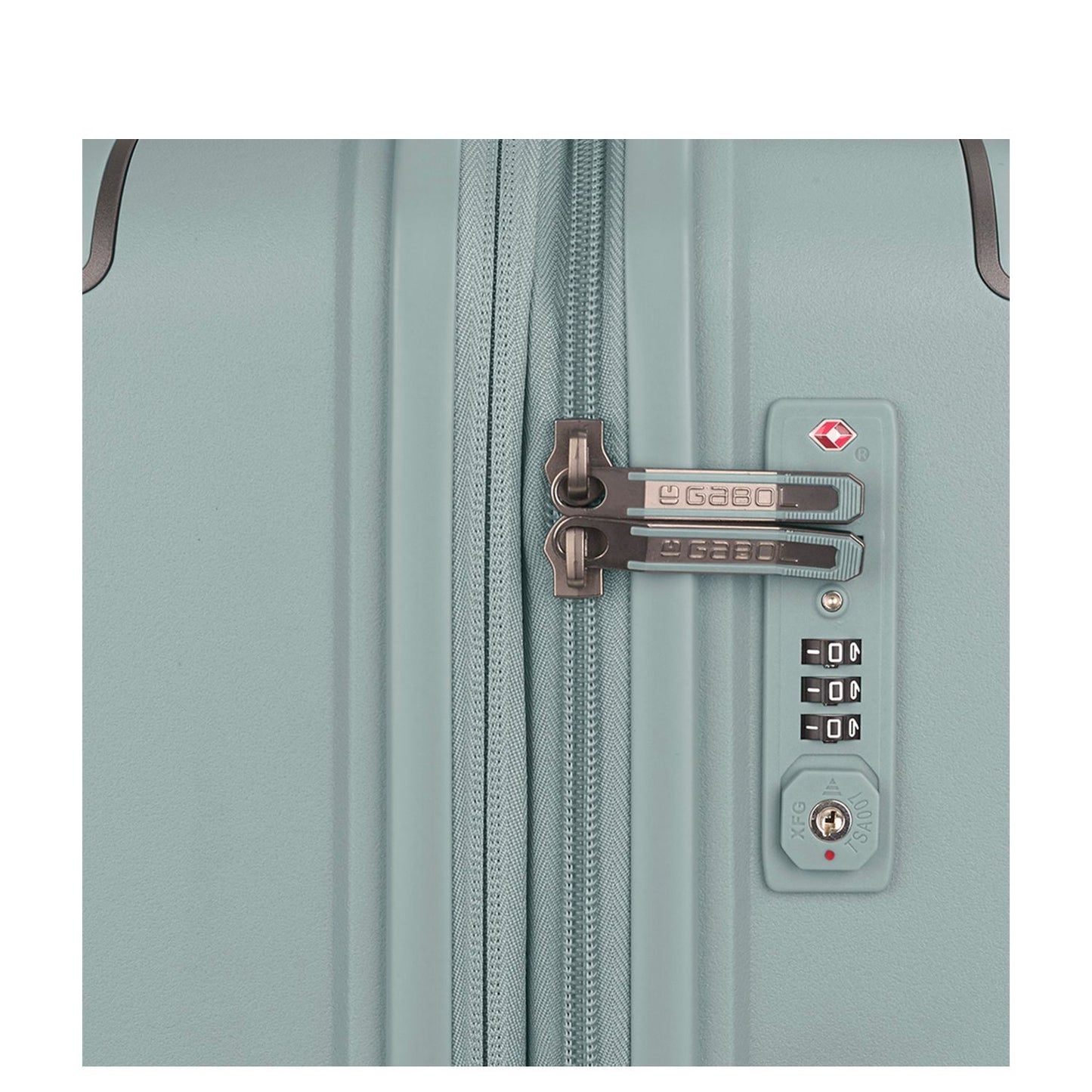 Gabol Crosby Handbagage Spinner 55 cm - 46 liter - 55x38x22 cm - groen