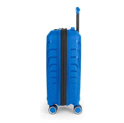 Gabol Soho Handbagage Spinner 55 cm - Uitbreidbaar 35 /40 liter - 55x35x21/24 cm - blauw