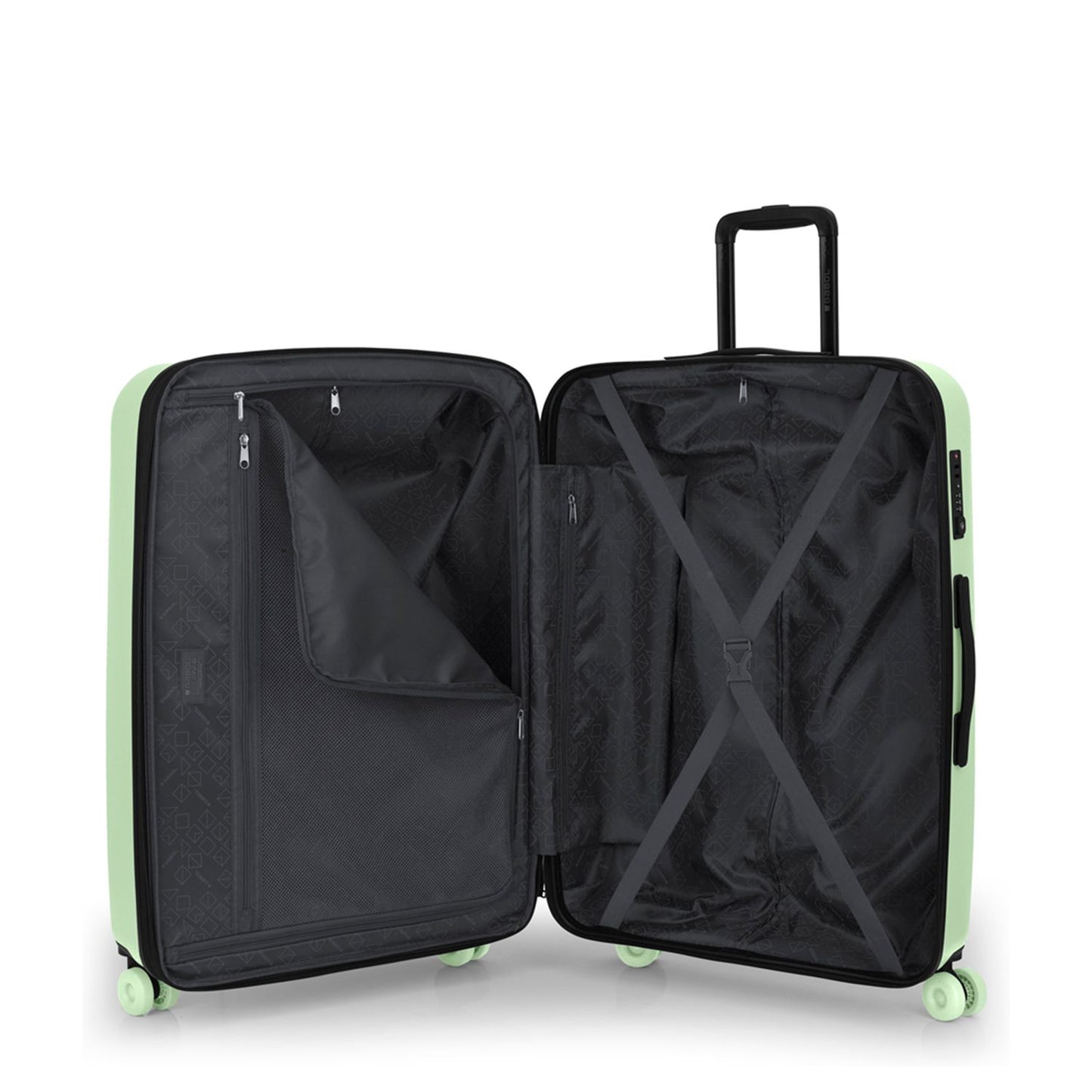 Gabol Pacific Spinner 75 cm - 120 liter - 75x52x31 cm - mintgroen