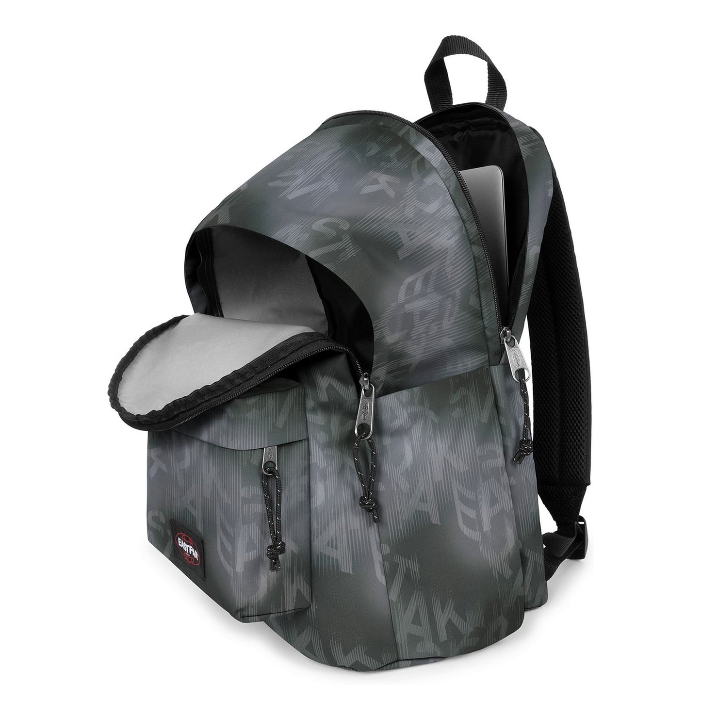 Eastpak Day Office Rugzak School - 15.6" laptopvak - letter dye black