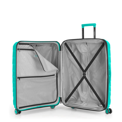 Gabol Soho Spinner 76 cm - Uitbreidbaar 111/125 liter - 76x51x32/36 cm - turquoise
