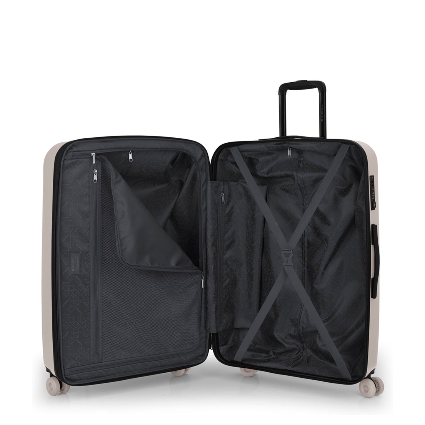 Gabol Pacific Spinner 75 cm - 120 liter - 75x52x31 cm - beige