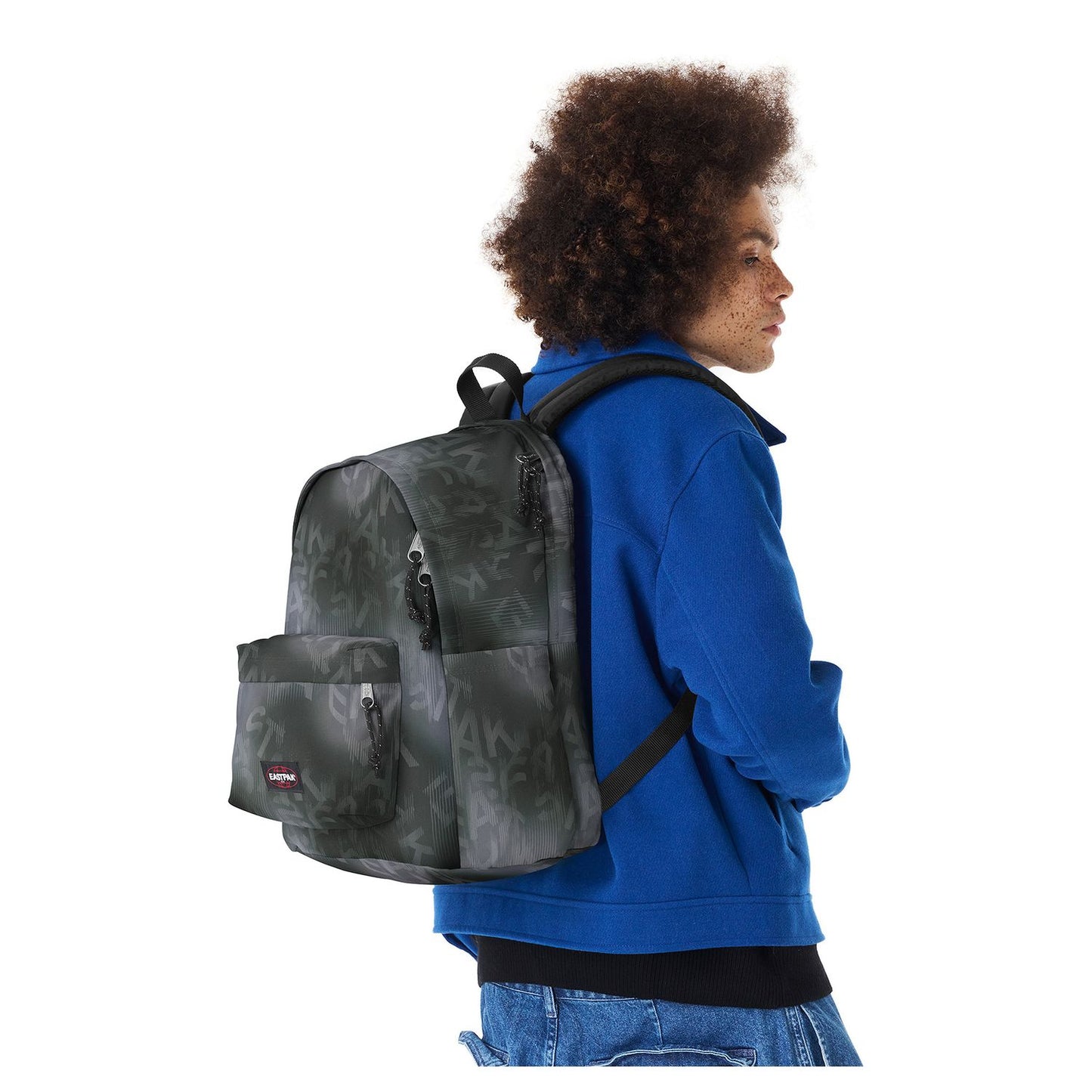 Eastpak Day Office Rugzak School - 15.6" laptopvak - letter dye black